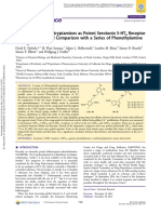 N Benzyl-5-Methoxytryptamines As Potent Serotonin 5 HT2 Receptor Family Agonists and Comparison With A Series of Phenethylamine Analogues