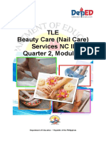 TLE G9 Q2 Module 5 BeautyCare NailCareNCII Perform Post Foot Spa Activity