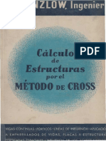 Calculo de Estructuras Por El Metodo de Cross