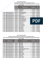 Interview Schedule MBAFT2023