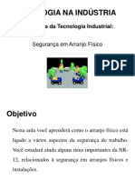 Acidentes Do Trabalho e Prevenções - Aula 02 - Segurança em Arranjo Físico