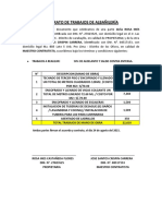 Contrato de Trabajos de Albañilería
