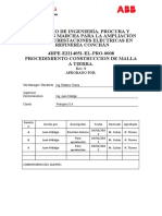 4HPE-E2214051-EL-PRO-0008 Construccion de Malla A Tierra