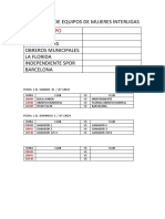 Calendario Interliga 2023