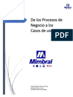 De Los Procesos Del Negocio A Los Casos de Uso 2022