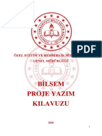 2020 BİLSEM Proje Ogrencileri Yazim Klavuzu