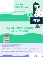 Virtual Teaching During COVID