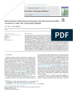 Characterization of The Duration of Immunity of Brucella Abortus Strain RB51 Vaccination in Cattle After Experimental Challenge