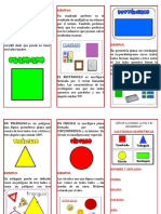 Triptico Figuras Geometricas Inicial