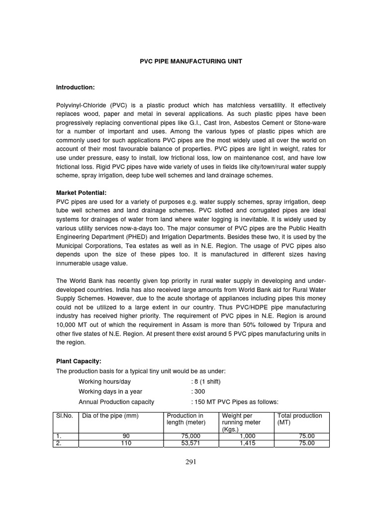 PVC Pipe Manufacturing Unit Compress PDF Extrusion Pipe (Fluid