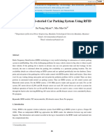 Automated Multi-Storied Car Parking System Using RFID: Su Naing Myint, Min Min Oo