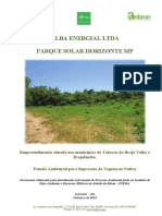 Estudo Ambiental Supressão de Vegetação PS tabocas
