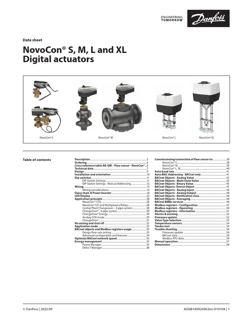 Catalogo Novocon | PDF | Actuator | Valve