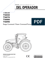 Manual Del Operador: T6030 T6050 T6070 T6080 T6090
