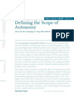 Defining The Scope of Autonomy - Nicholas Marsh