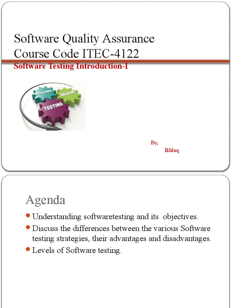 Introduction To Software Testing | Download Free PDF | Software Testing ...