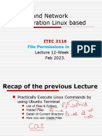 ITEC3116 SNAL Lecture 12 File Permission