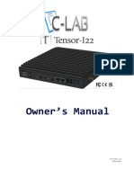 Tensor I22 Owners Manual