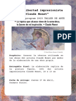 Libertad Impresionista Claude Monet
