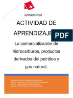 La Comercialización de Hidrocarburos, Productos Derivados Del Petróleo y Gas Natural