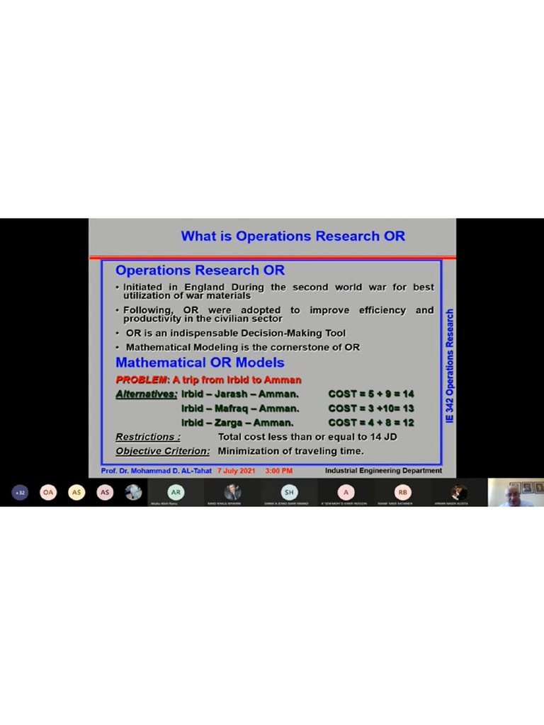 OR1 Graphical Method 1 | PDF