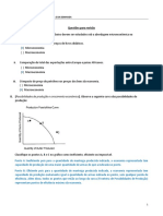 Lista de Exercícios - Fundamentos Básicos (Solução)