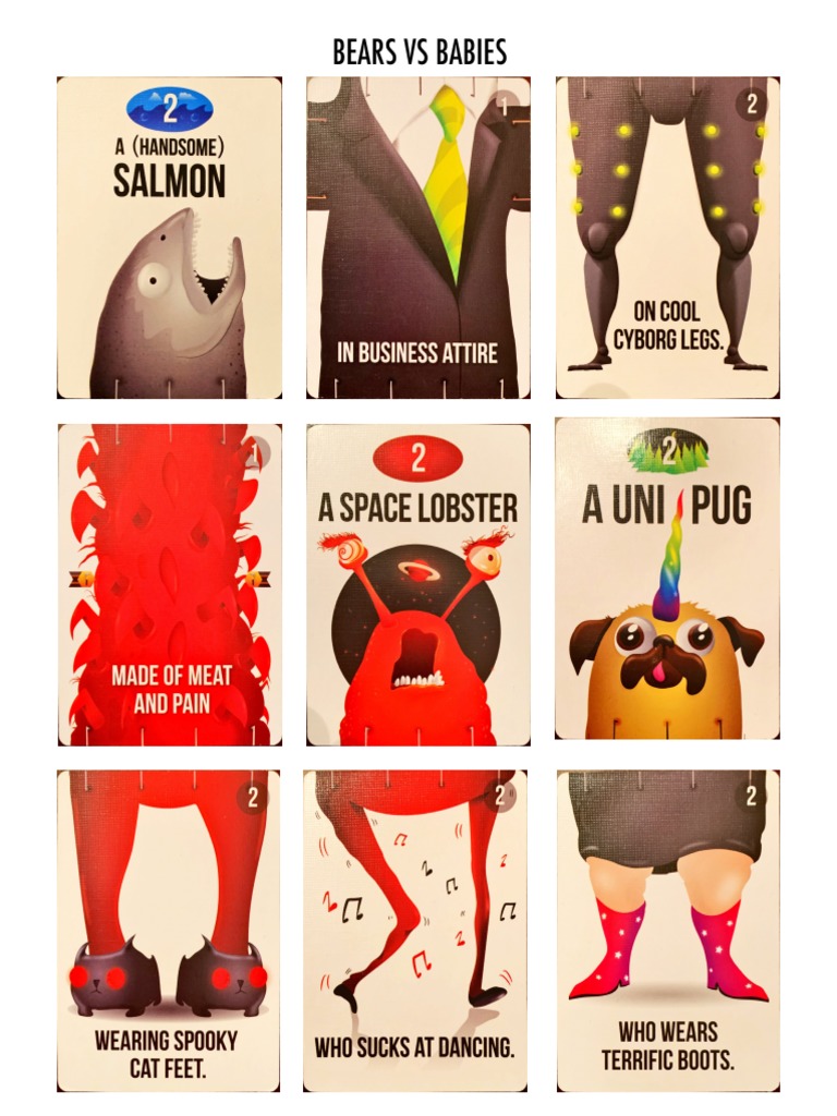 bearsvsbabiescards PDF