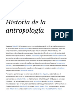 Historia de La Antropología - Wikipedia, La Enciclopedia Libre
