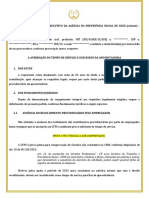 Mini Petição - Tempo de Serviço - Período Não Recolhido Pelo Empregador