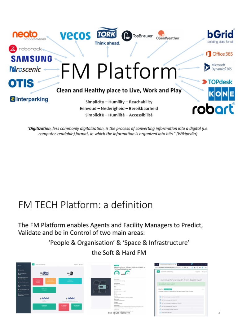 FM Platform Value Proposition - Luc Cauwenbergh | PDF | Internet Of ...
