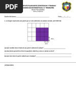 Examen de Matematicas I Secundaria