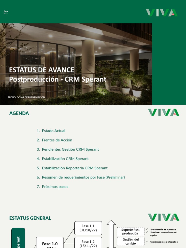 Status CRM Sperant PDF