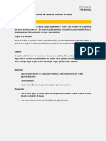 Sistema de Refuerzo Positivo El Trono 1