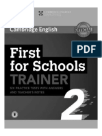 1st For Schools - Trainer 2