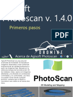 Agisoft Photoscan - Primeros Pasos