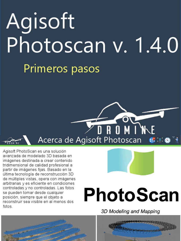 Guía de inicio para Agisoft Photoscan | PDF | Unidad de procesamiento ...