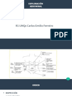 Exploración Abdominal