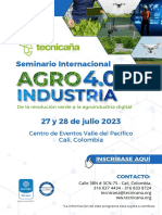 PROGRAMA Seminario Agroindustria 4.0 - Tecnicaña