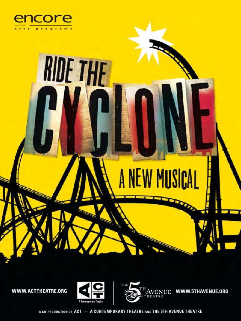 Ride Cyclone 2018 5th Avenue Theatre ACT Theatre Encore PDF Plot