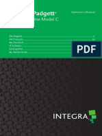 Manual de Usuario Dermatomo Integra Padgett Alu-2b