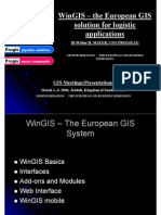 Wingis - The European Gis Solution For Logistic Solution For Logistic Applications