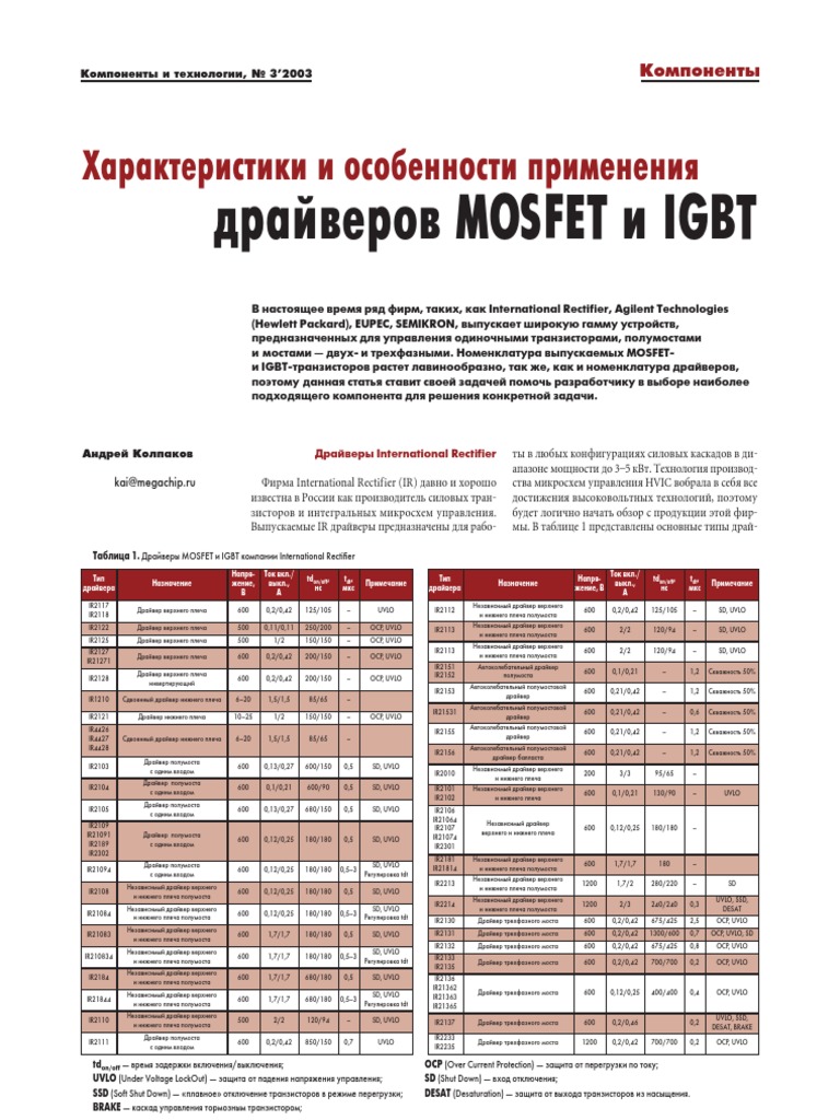 Бутстрепный конденсатор в схеме управления полумостом: принцип работы и преимущества