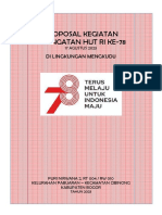 Proposal Kegiatan 17an RT