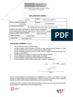 Declaracion Jurada Serums