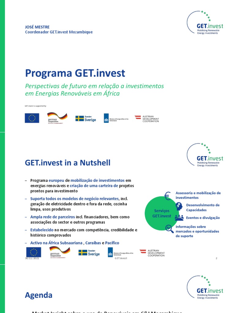 Investimentos em Energias Renováveis na África | PDF | Investimentos ...
