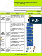 Sesion de Entrenamiento Pickleball para Niños (6 A 8 Años)