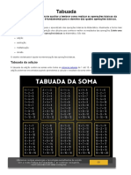 Tabuada - Aprenda de Uma Vez Por Todas - Brasil Escola