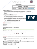 (GUIA2-TALLER2) Matematica CICLO IV