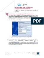 S009 - Inicio de Operaciones en Aspel SAE80 para Usuarios de Una Version Anterior