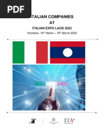 Italian Expo-Laos 2023 - Catalog